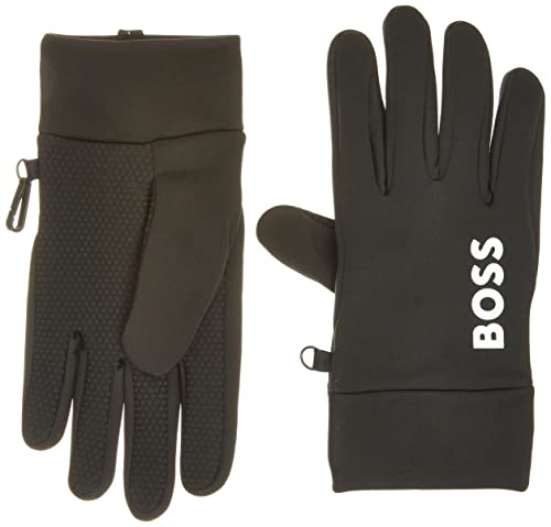BOSS Męskie rękawiczki do biegania gen2, czarne 1, rozmiar 9,5 EU, czarny (Black1)