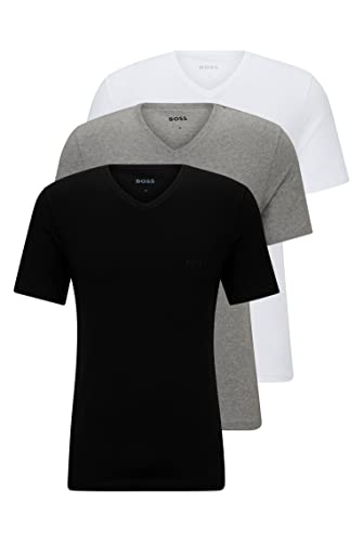 BOSS VN CO/TShirtVN 3P Classic T-shirt męski, Assorted Pre-Pack999, S, Assorted Pre-pack999, S