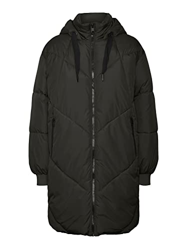 bestseller a/s Damski płaszcz VMBEVERLY Coat BOOS, Peat, S