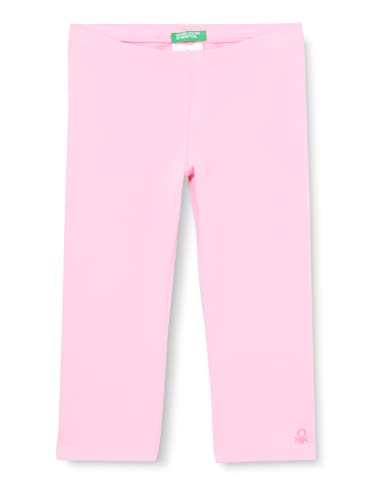 United Colors of Benetton Legginsy dziewczęce i dziewczęta, Intensywny różowy 05 F, 130 cm