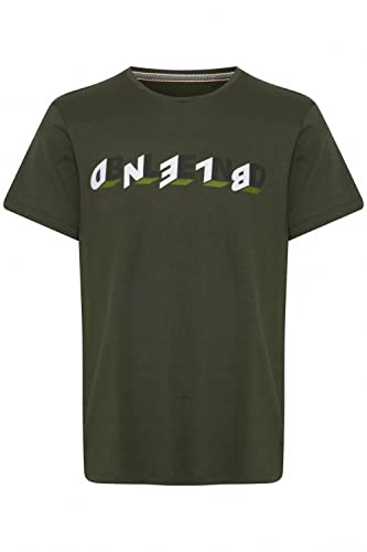 Blend T-shirt męski 20714795, 190414/Forest Night, S