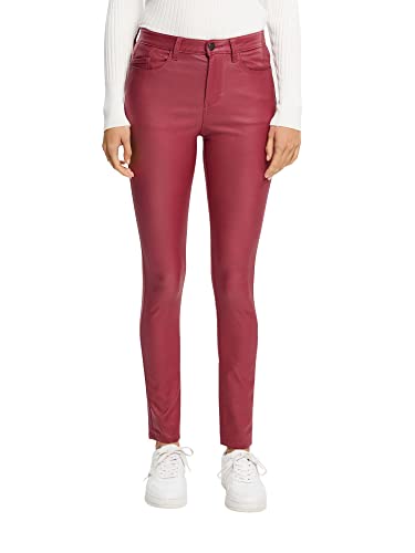 edc by ESPRIT Spodnie damskie 112CC1B315, 615/Cherry Red, 25/34