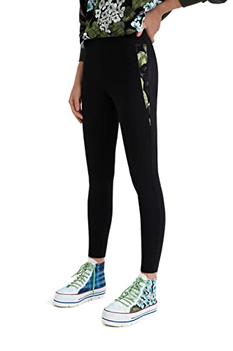 Desigual Damskie legginsy Jane, zielone, M
