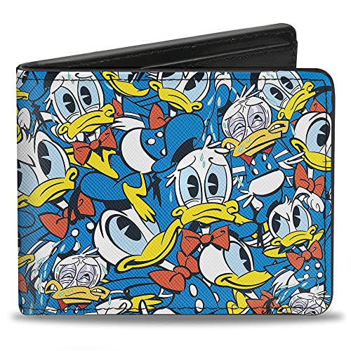 Buckle-Down Męski portfel PU Bifold, wielobarwny