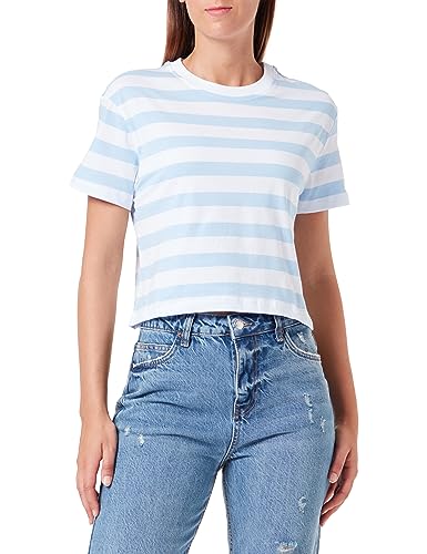 Mavi Damska koszulka w paski, niebieski, S