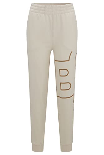 Spodnie damskie BOSS Jersey, Otwarta biel, L