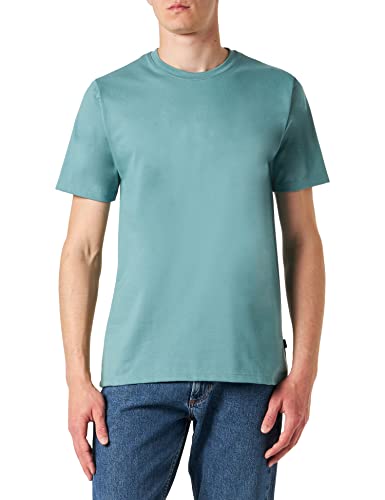 Trigema Męski T-shirt w jakości piqué, trawa morska., 3XL