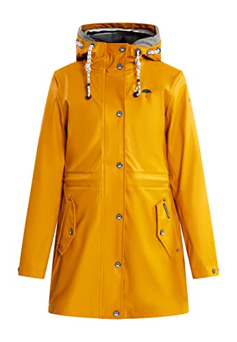 Schmuddelwedda Płaszcz przeciwdeszczowy damski 34319138 w 1, curry, XL