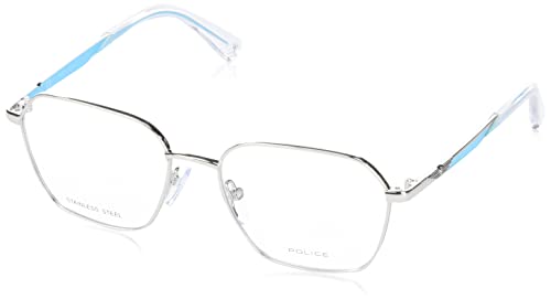 Police Chłopięce VK567 okulary przeciwsłoneczne, Total Shiny Palladium, 62, Total Shiny palladium, 62
