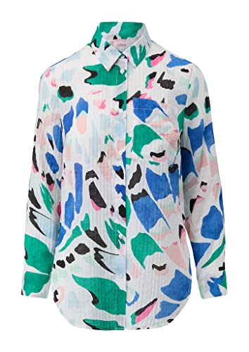 s.Oliver Bluzka damska, długi rękaw, biała, 36, biały, 36