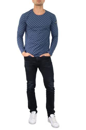 HOPENLIFE Kaorine Navy M T-shirt męski, granatowy, M