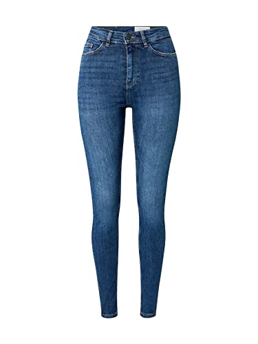 Noisy may Jeansy damskie ze stretchem, granatowy, 31W / 32L