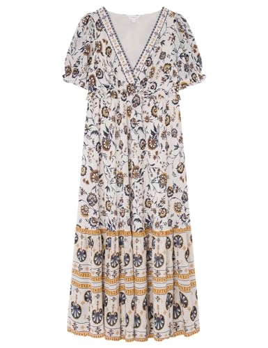 Springfield Sukienka damska, Beżowy, XL