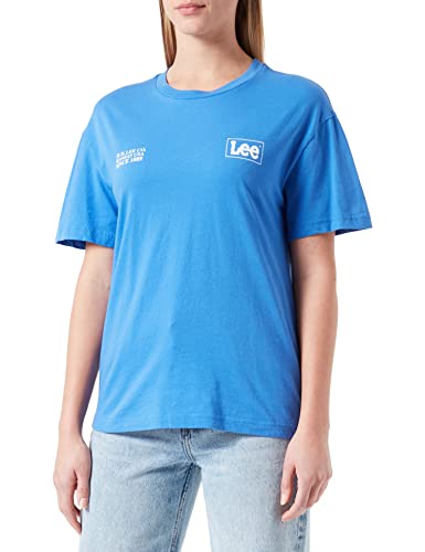 Lee Koszulka damska Relaxed Crew Tee T-Shirt, Ferris, rozmiar M, Ferris, M