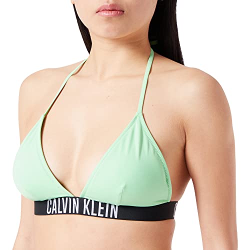 Calvin Klein Trójkątne biustonosze damskie, Ultra zielony, M