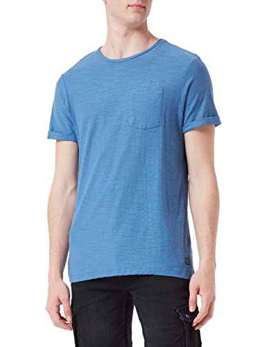 Blend Męski T-shirt, 183928 / Dutch Blau, XL