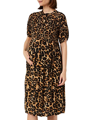Supermom Damska sukienka Galax Short Sleeve All Over Print sukienka, Curds & Whey-N096, XS, Curds & Whey - N096, 34