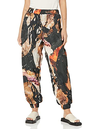 Desigual Damskie spodnie na co dzień, czarny, M