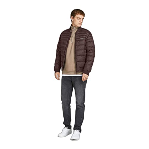 Jack&JONES Męska kurtka bomberka, Seal Brown, XL