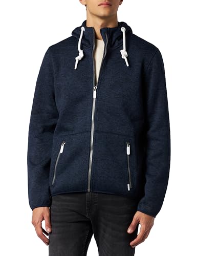 acalmar Męska kurtka polarowa Altiplano, granatowy melanż, M