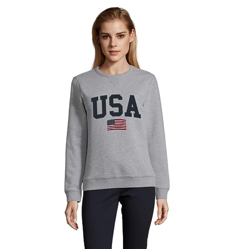 American College Bluza damska - Grey MELL - Rozmiar L, Szary Mell, L