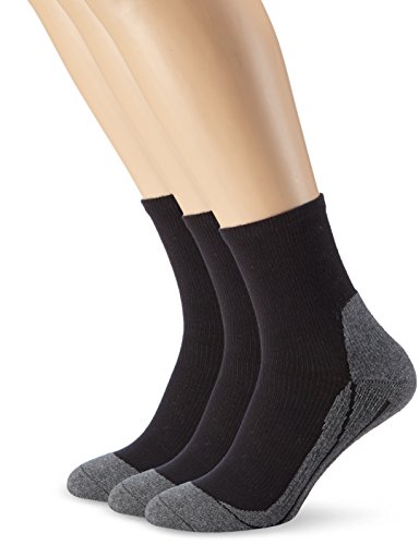 MyWay Golf Skarpety Sportowe, Wielokolorowe (Black 610), (Rozmiar producenta: 35-38), Zestaw 3 szt