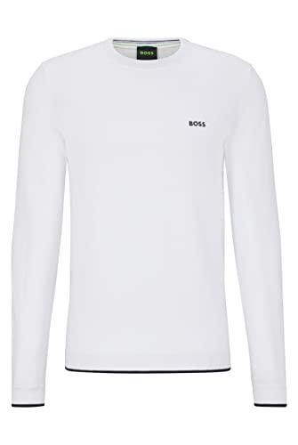 BOSS Sweter męski Rallo, biały, XL