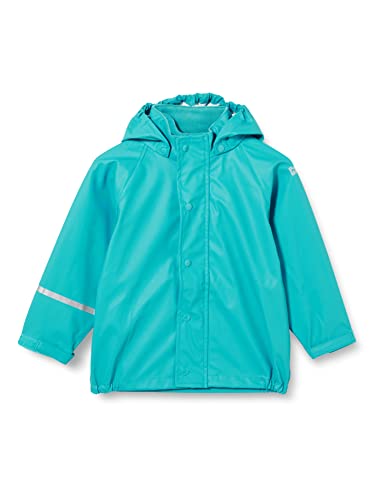CareTec Dziecięca kurtka przeciwdeszczowa, uniseks, Turquoise (968), 80