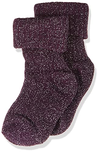 NAME IT Infant Girls NBFNOBBA skarpety z brokatem, hortensja, 74/80