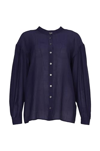 ESPRIT Bluzka damska, 405 / ciemnoniebieski, L