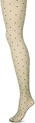 FALKE Damskie rajstopy Dot Bicolor W Ti, zielony (Mistletoe 7272), Small