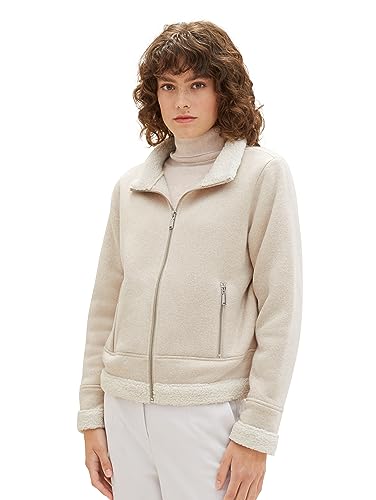 TOM TAILOR Bluza damska, 33962 - Doeskin Melange, XL