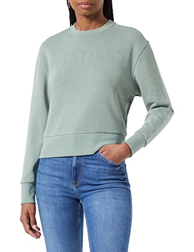 MUSTANG Damska bluza z logo Bea C, Sea Spray 6332, S