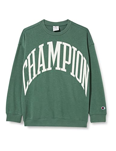 Champion Bluza dziecięca, uniseks, Zielony (Duk), 9-10 Lat