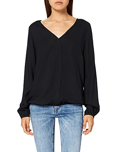edc by ESPRIT Bluzka damska, 001/Black, S