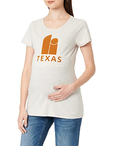 Supermom Damska koszulka Tee Abergele Short Sleeve RAS1202 Oatmeal-P611, XS