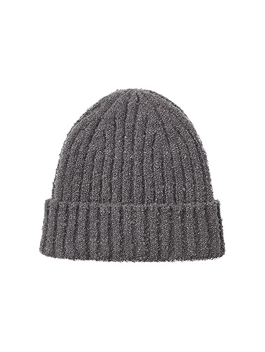 TOM TAILOR Czapka damska, 32251 - Dark Mineral Grey, jeden rozmiar
