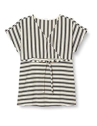 Noppies Damski Top Bowie Nursing Short Sleeve T-Shirt, Black - P090, 34