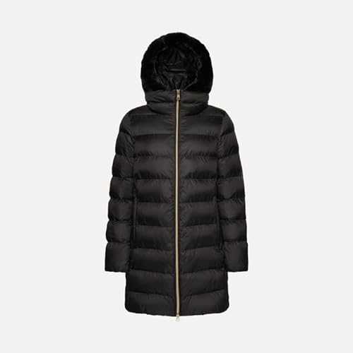 Geox Damska kurtka W Spherica, czarny, 48