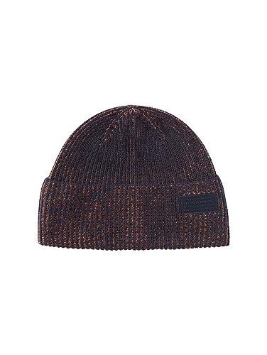 TOM TAILOR czapka męska, 32740 – granatowa (Navy Red Orange Blue) Mouline), jeden rozmiar