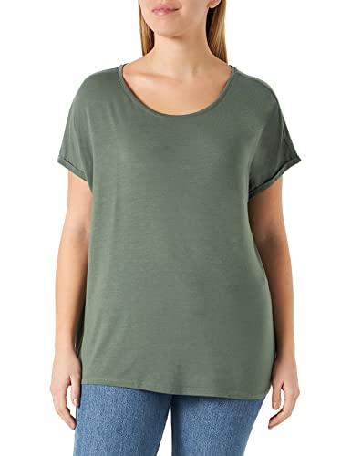 VERO MODA Damski szal kominowy VMAYA Plain SS Top GA NOOS Curve, Laurel Wreath, S