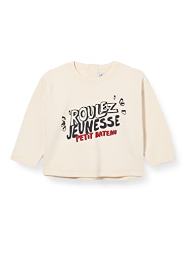 Petit Bateau chłopięca bluza dziecięca z bawełny, Avalanche, 18 miesi?cy