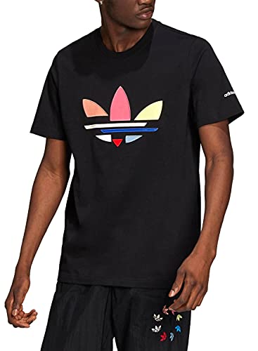 adidas Koszulka męska St Tee, Czarny/wielokolorowy, XS