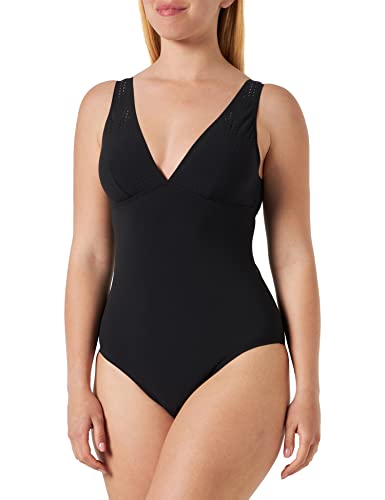 sloggi Shore Damski kostium kąpielowy Arienzo One Piece, czarny, XS