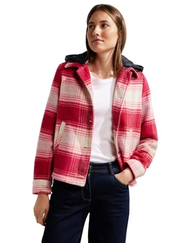 Cecil Damska kurtka przejściowa B211956, czerwona casualowa, XXL, Casual Red, XXL