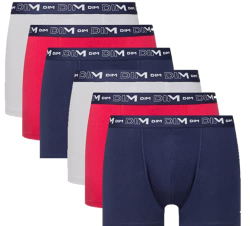 Dim Bokserki męskie Coton Stretch retro, Denim-blau/Topas/Stahl, L