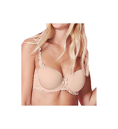 Simone Perele Damski t-shirt biustonosz, Peau Rose, 75C