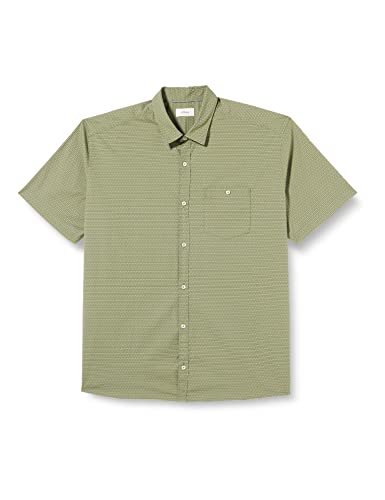 s.Oliver Big Size Koszula męska z krótkim rękawem, zielona, XXL, zielony, XXL