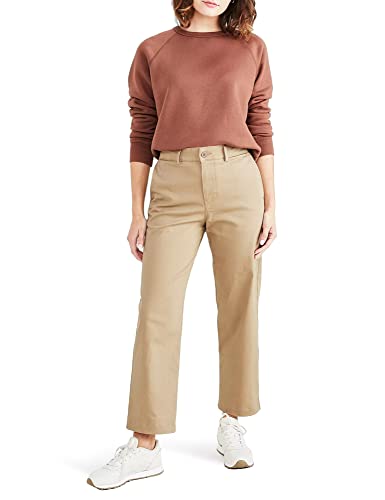 Dockers Damskie spodnie z wysokim stanem, chinosy, proste, Harvest Gold, 31