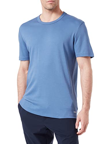 HUGO Męski T-shirt, Open Blue479, L, Open Blue479, L